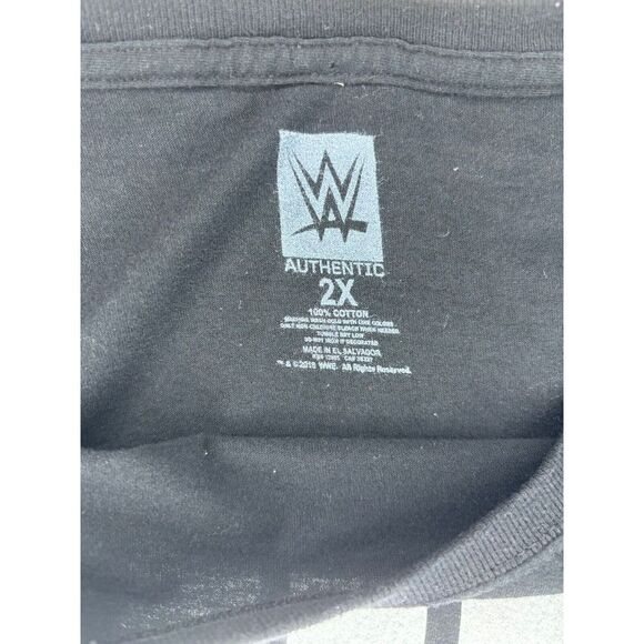WWE‎ Authentic Becky Lynch "The Man" Men's Black T-Shirt Size XXL 2XL Wrestling - Picture 4 of 6